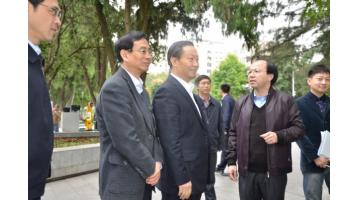 广西壮族自治区党委书记彭清华视察28圈游戏项目